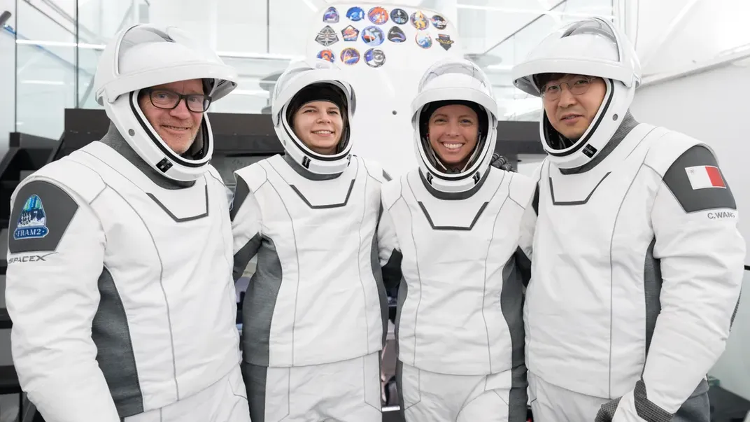 an image of four astronauts in gear