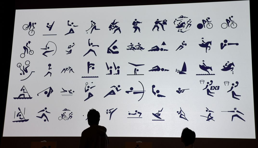 Tokyo Olympics pictograms