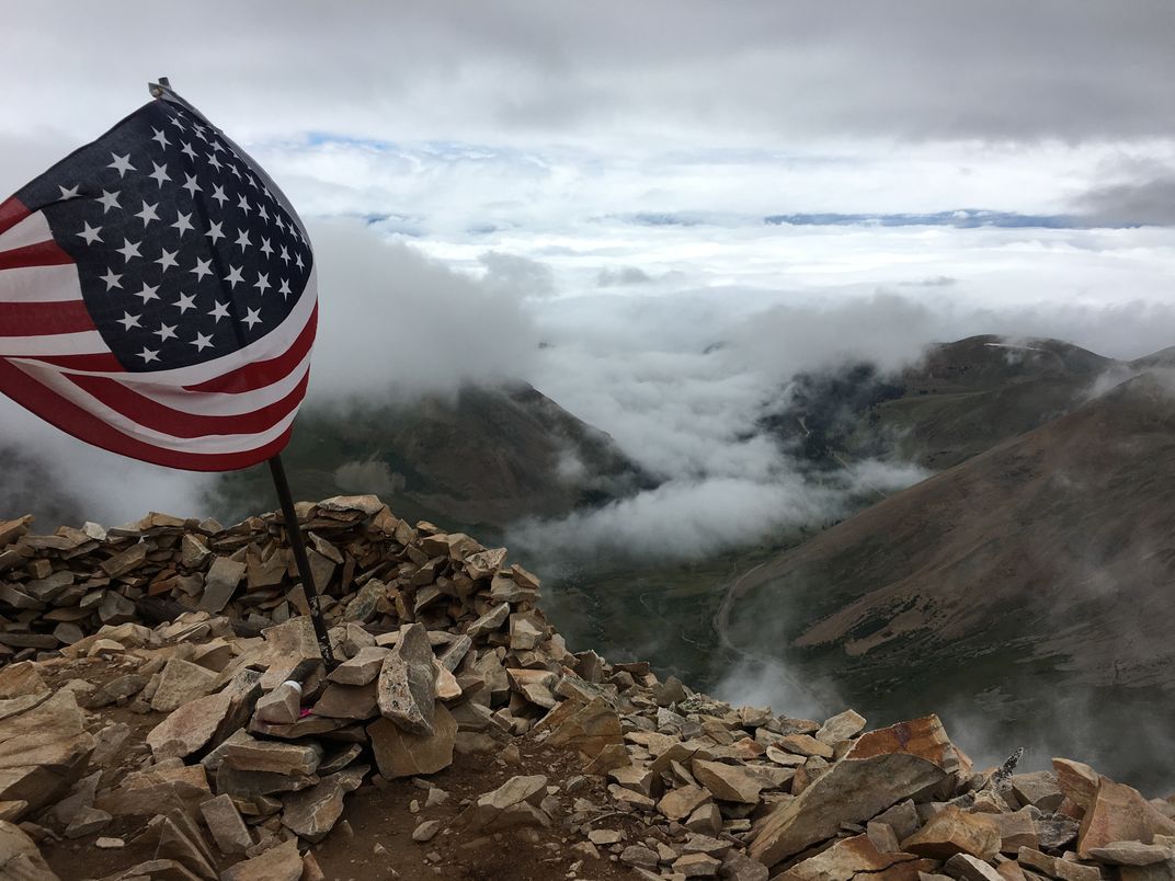 A view from the top of Mt. Sherman Smithsonian Photo Contest