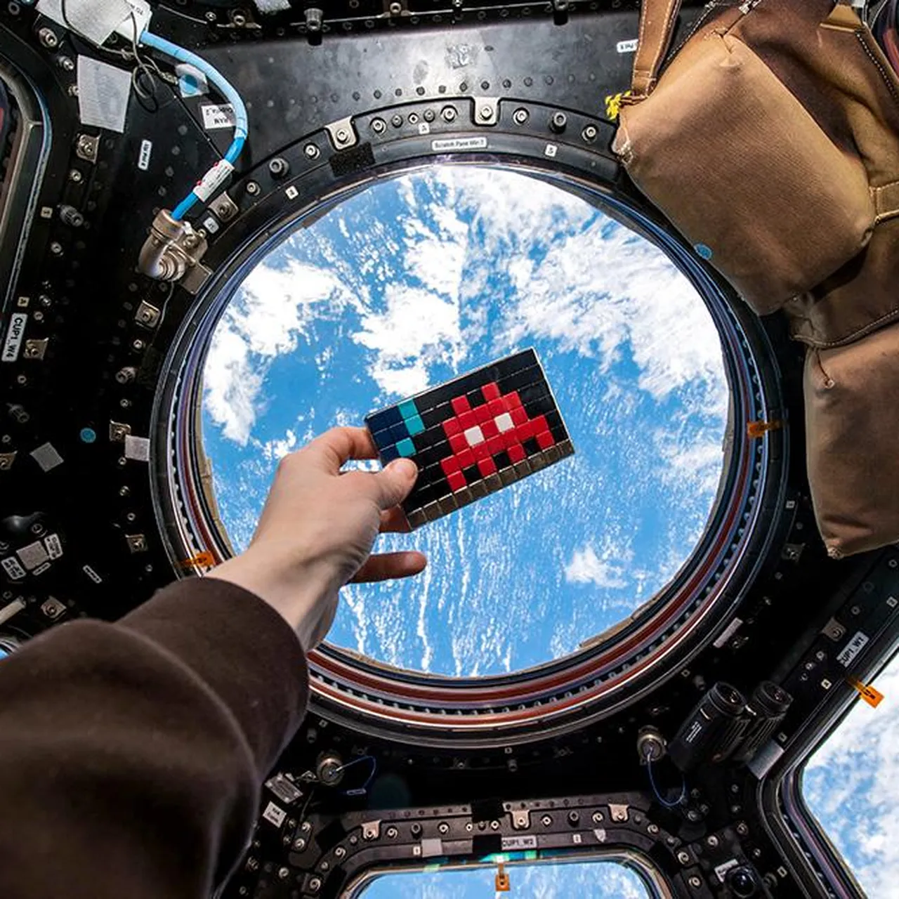 There's an Invader in the International Space Station