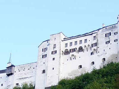 After a stint as a military barracks, Hohensalzburg Fortress was opened to the public in the 1860s by Emperor Franz Josef.
