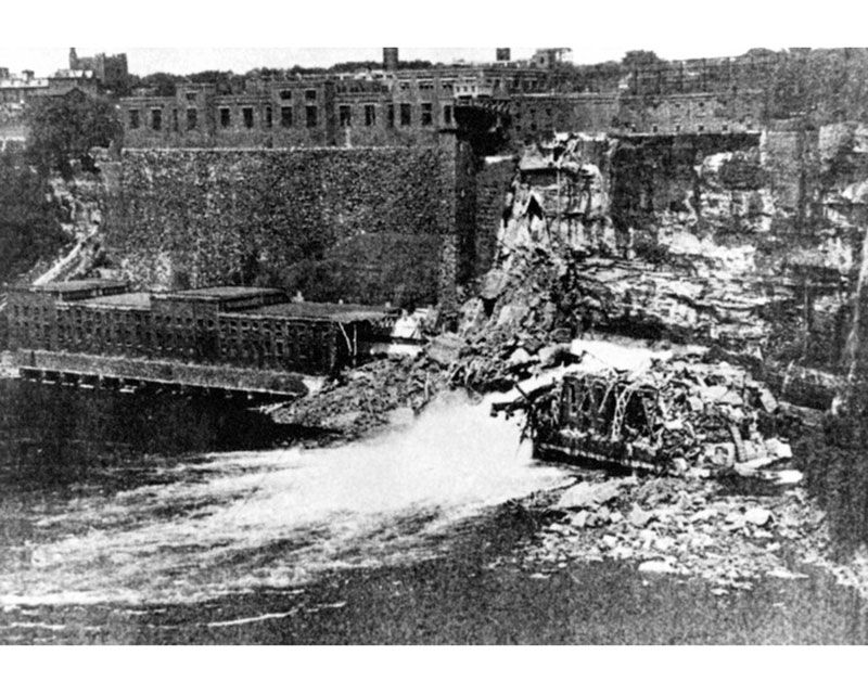 When the Niagara River Crushed a Power Plant
