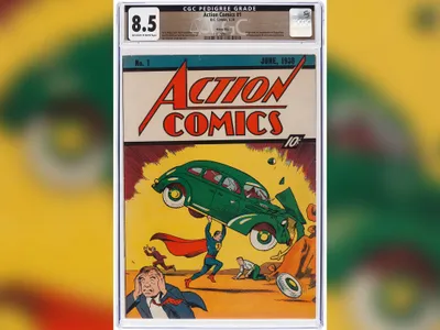 The First Issue of Superman Just Became the Most Valuable Comic Book in the World image