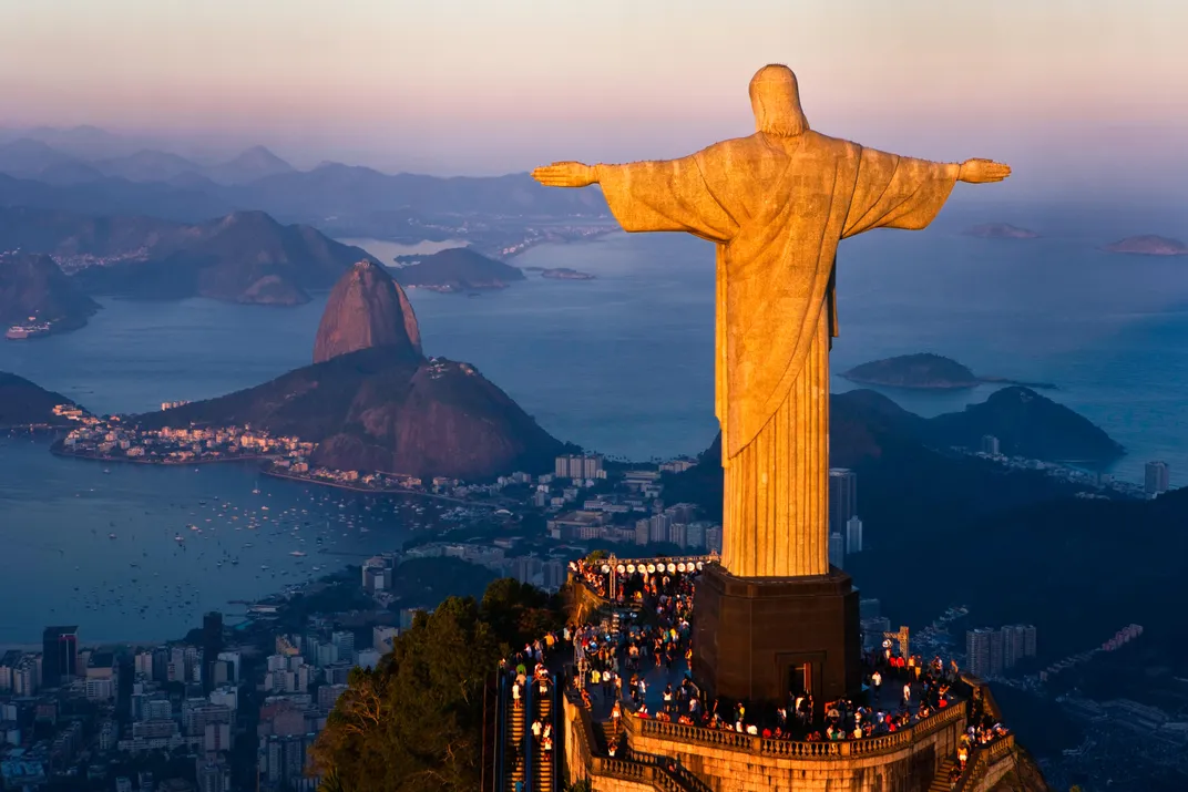 Christ the Redeemer overlooking Rio de Janeiro