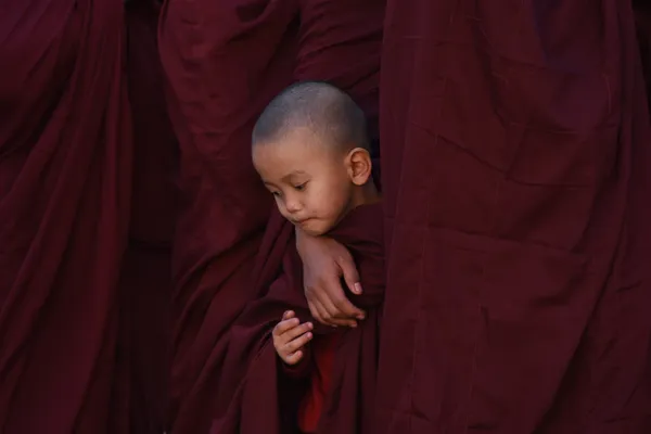 Little Monk at the Ananda Temple Festival thumbnail
