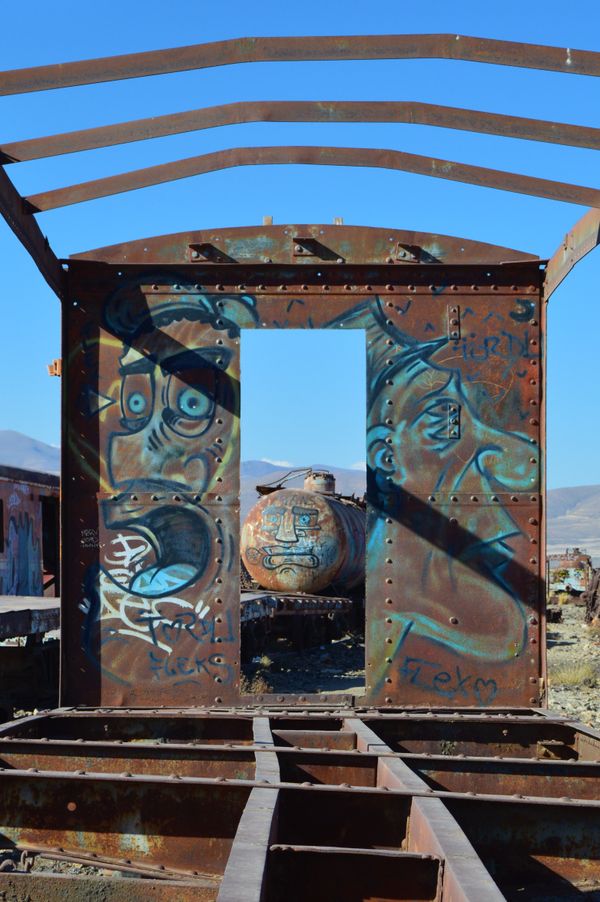 Cemetario de Trenes (Train Cemetery) of Bolivia: Faces thumbnail