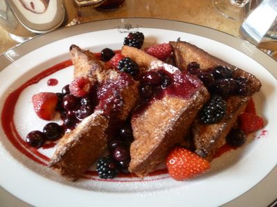 French toast, also known as lost bread, German toast, and "poor knights' pudding" is celebrated today, but it tastes great any day.