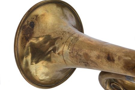 At the Arc de Triomphe in 1919, Edwards blew “Taps” in honor of the fallen for their service and their sacrifice.