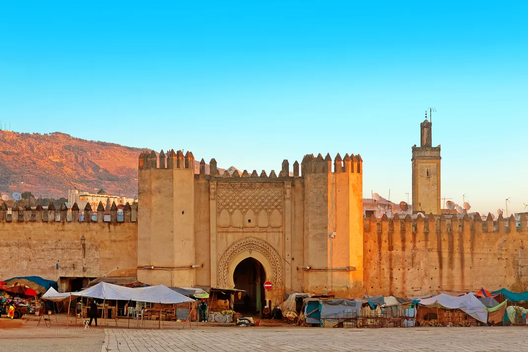 Entrance to the Medina at Fez