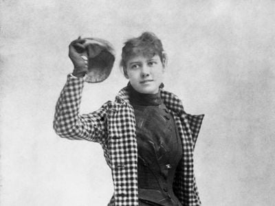 Nellie Bly in a photo dated soon after her return from her trip around the world.
