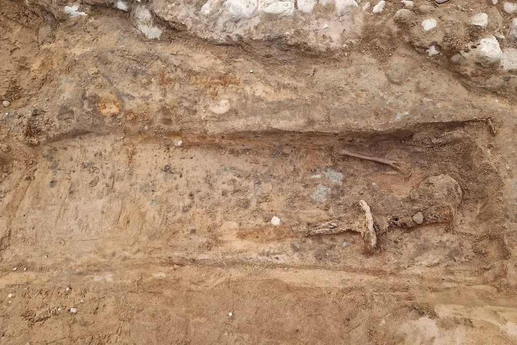 Grave with sword