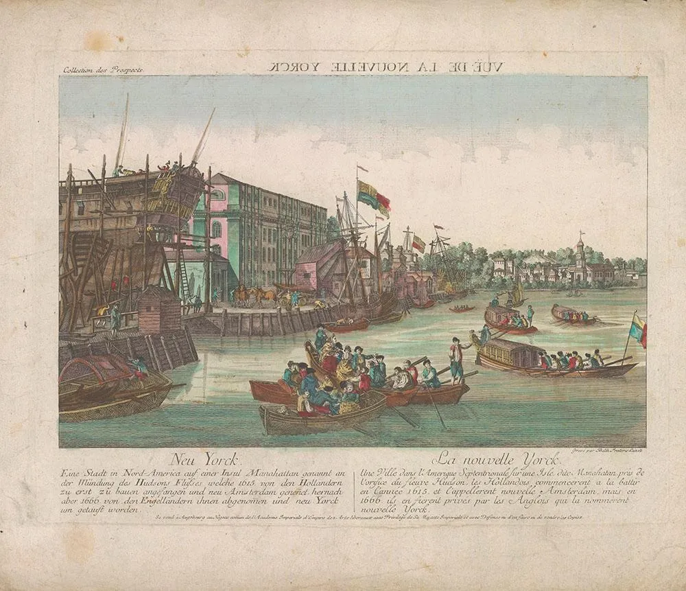 La nouvelle Yorck. Augsbourg, 1776