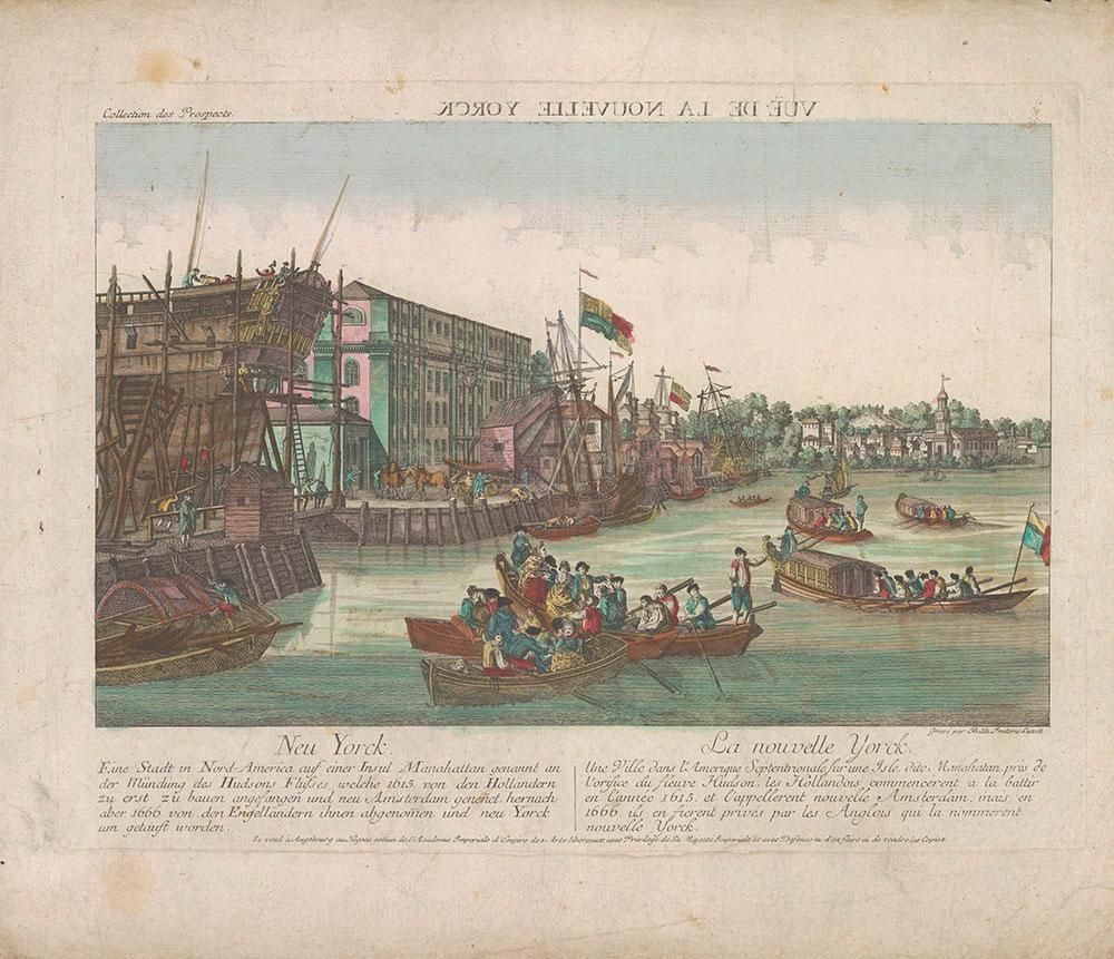 La nouvelle Yorck. Augsbourg, 1776