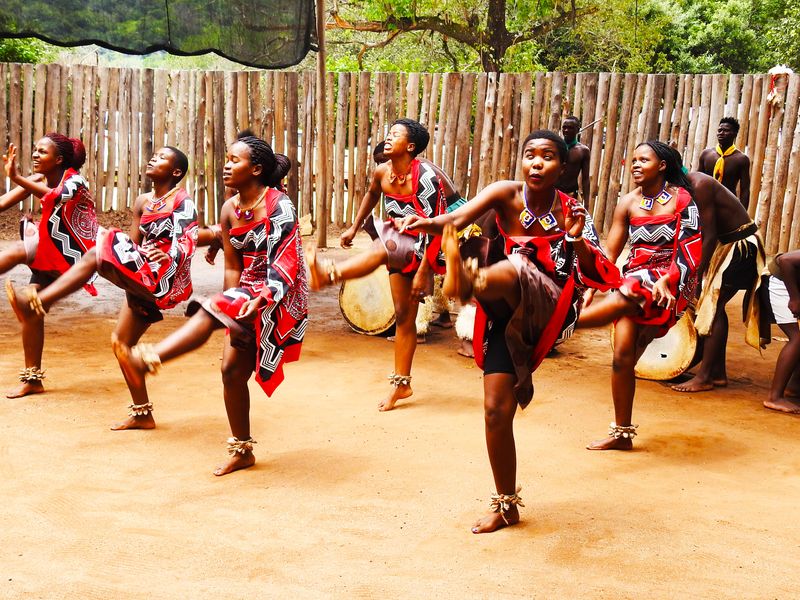 Swaziland - Swazi Tribal Women Doing the Sibhaca Dance | Smithsonian Photo Contest | Smithsonian ...