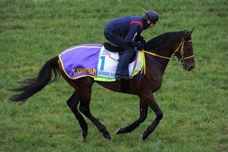 Admire Rakti exercises on November 3rd, getting set for the fatal race.