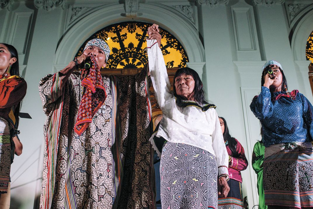 The Shipibo-Conibo rapper