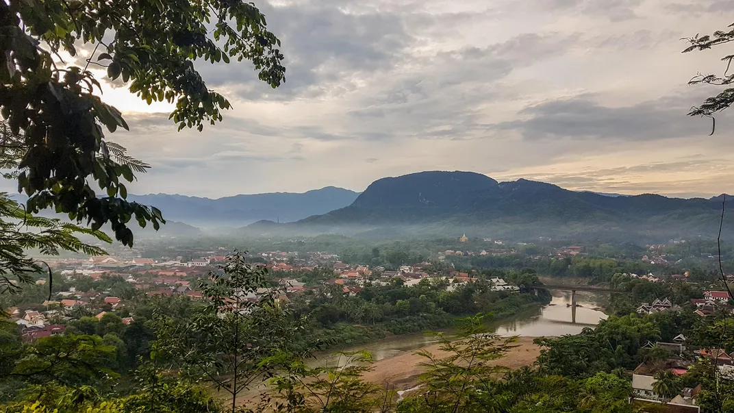 View of Luang Prabang