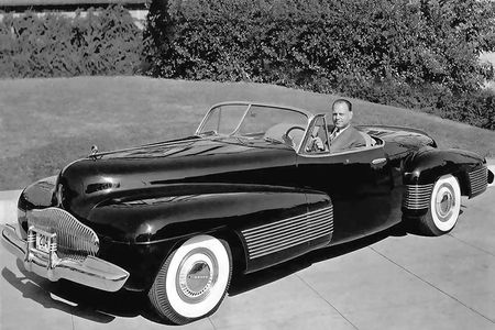 GM's head of design Harley Earl drove the "Y-job" to and from work for 11 years.