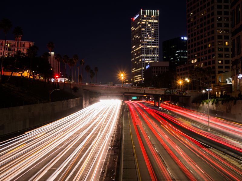 110 freeway light trails Smithsonian Photo Contest Smithsonian Magazine