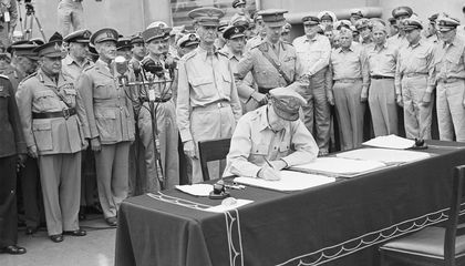 To Mark Japan's Surrender at the End of World War II, This Navy Officer Raced Halfway Around the World With a Historic Flag in Tow