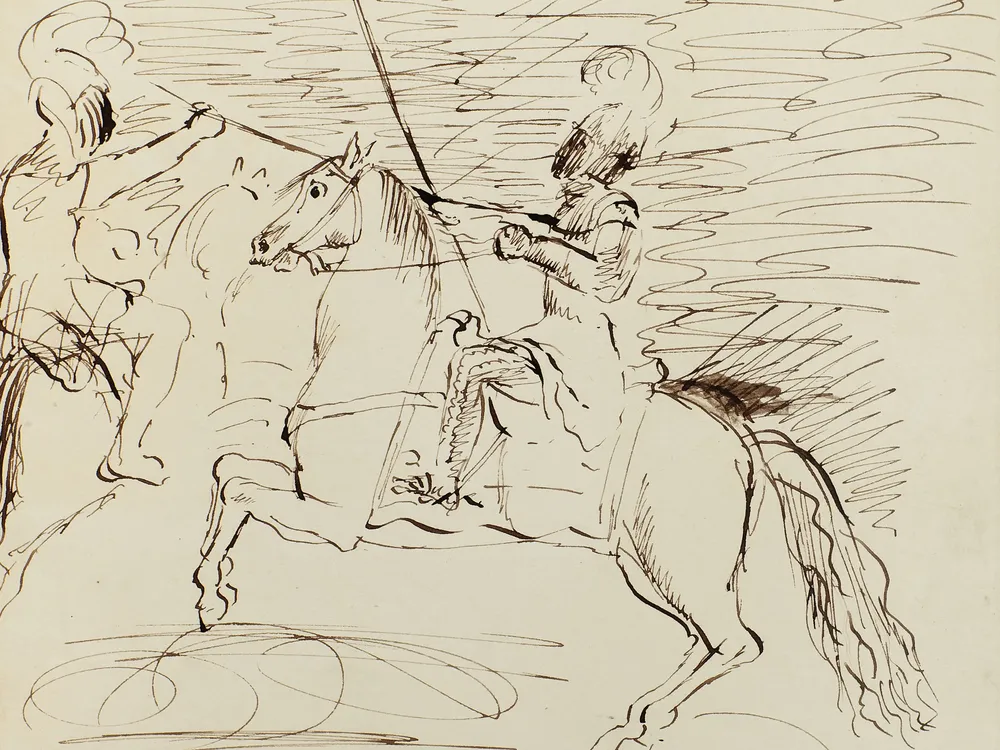 Knight sketch