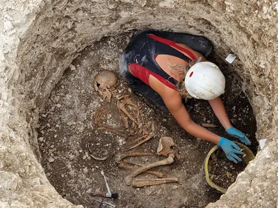 Researchers analyzed DNA from a rare Iron Age burial site in southwest England.