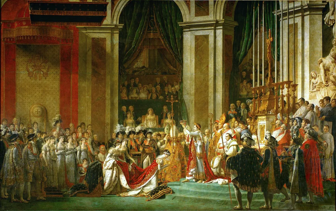 Jacques-Louis David, The Coronation of Napoleon, 1805-1807
