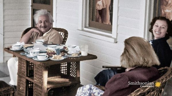 Preview thumbnail for Einstein’s Life in America Shown in Stunning Home Movies