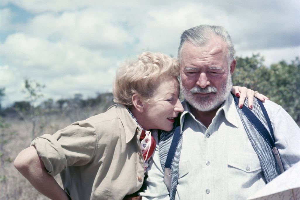 Mary Welsh and Ernest Hemingway
