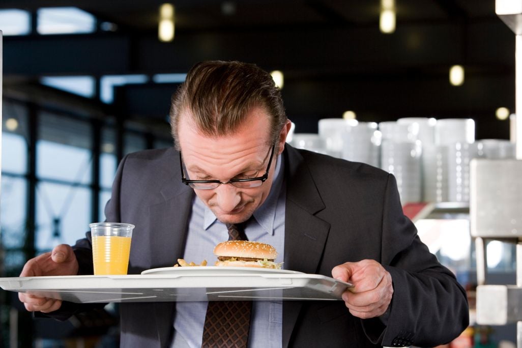 smell burger