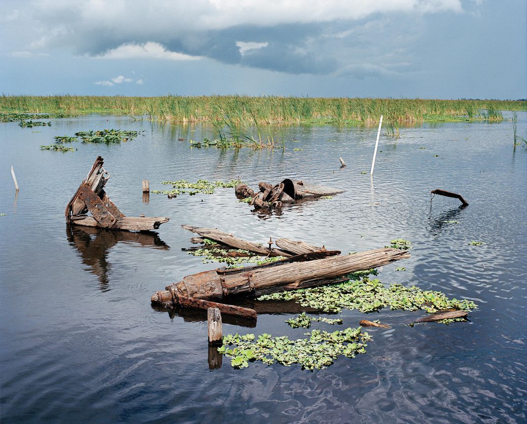 dredge boat shipwreck