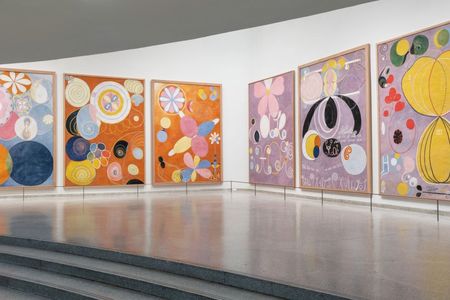 Af Klint saw herself as a “holy transcriptionist, a technician of the unknown” whose work was simply a stepping stone in the pursuit of knowledge
