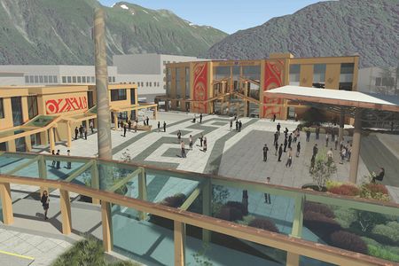 The Sealaska Heritage Arts Campus, scheduled to open in downtown Juneau in 2021, will house indoor and outdoor space for artists to make monumental Northwest Coast art pieces, such as totem poles and canoes; classrooms for art programming and instruction in areas such as basketry and textile weaving and print making; and space for performances, art markets, and public gatherings. 