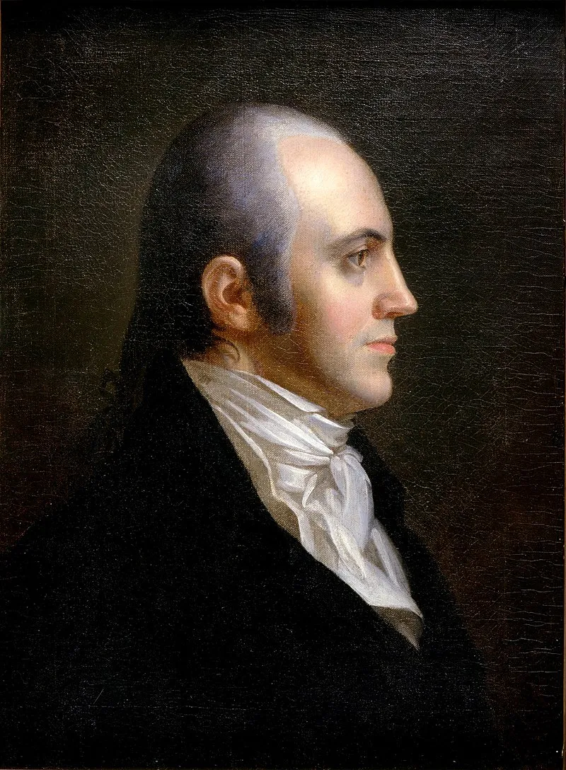 An 1802 portrait of Aaron Burr