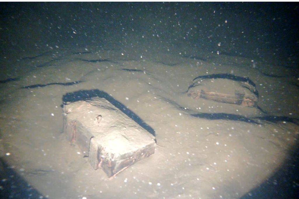 Artifacts on the bottom of Lake Mjøsa