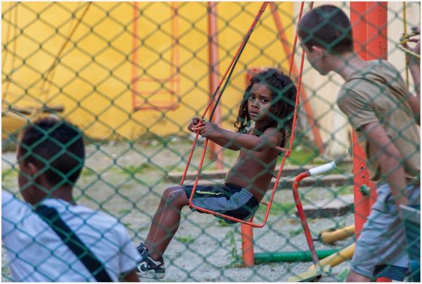 A Cuban Boy Swinging thumbnail