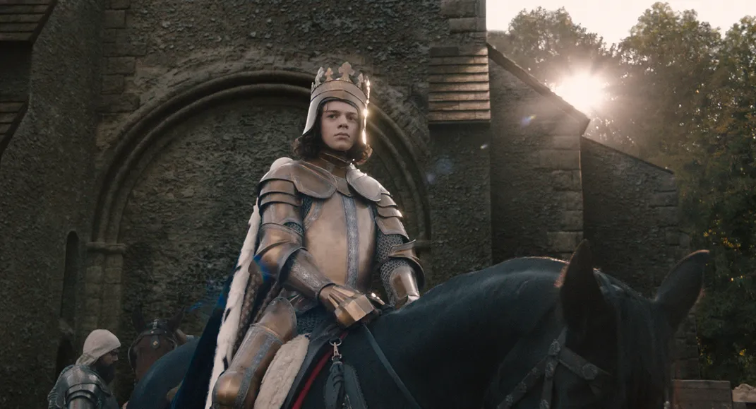 Woody Norman as Richard II in The Uprising​​​​​​​