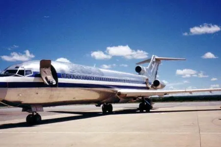 In 2003, a 727 that once flew for American Airlines disappeared from Angola.