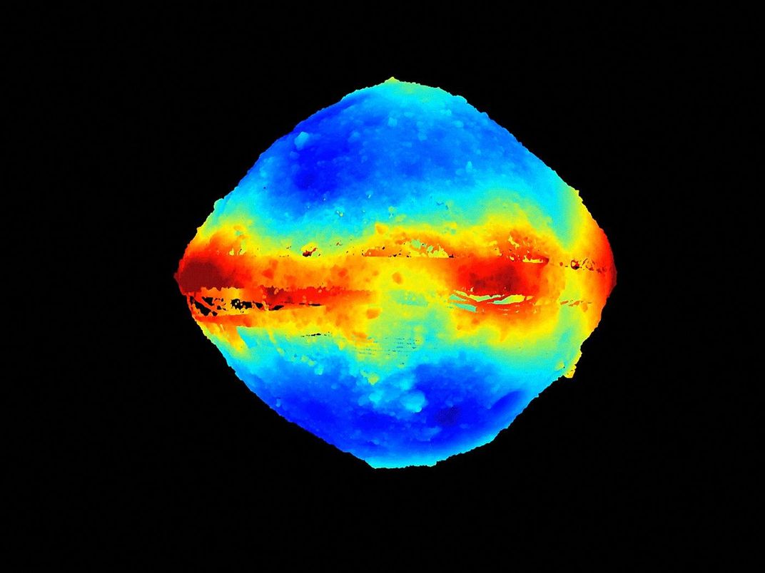 3-D view of Bennu