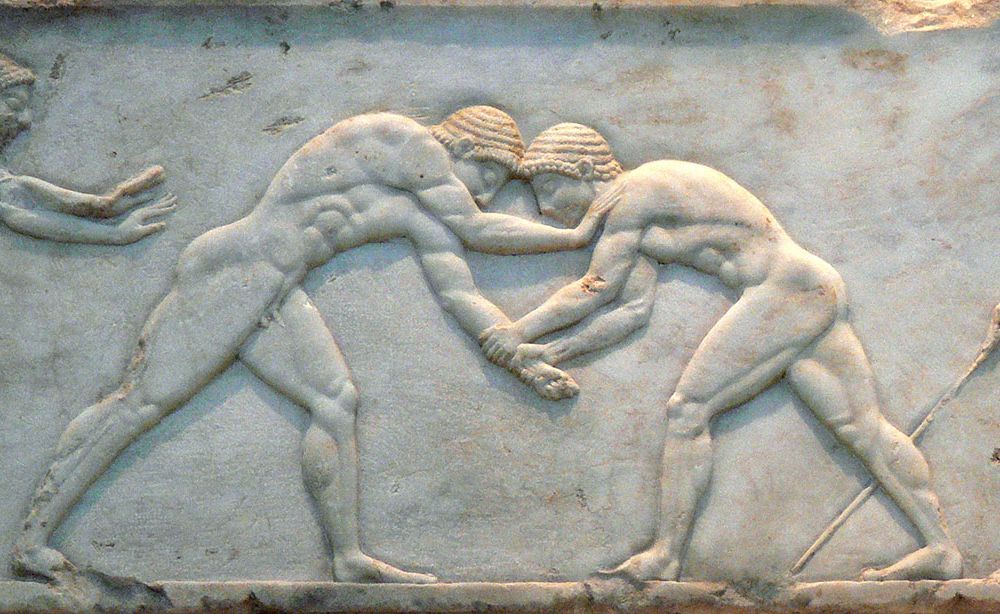 Ancient Greek wrestling