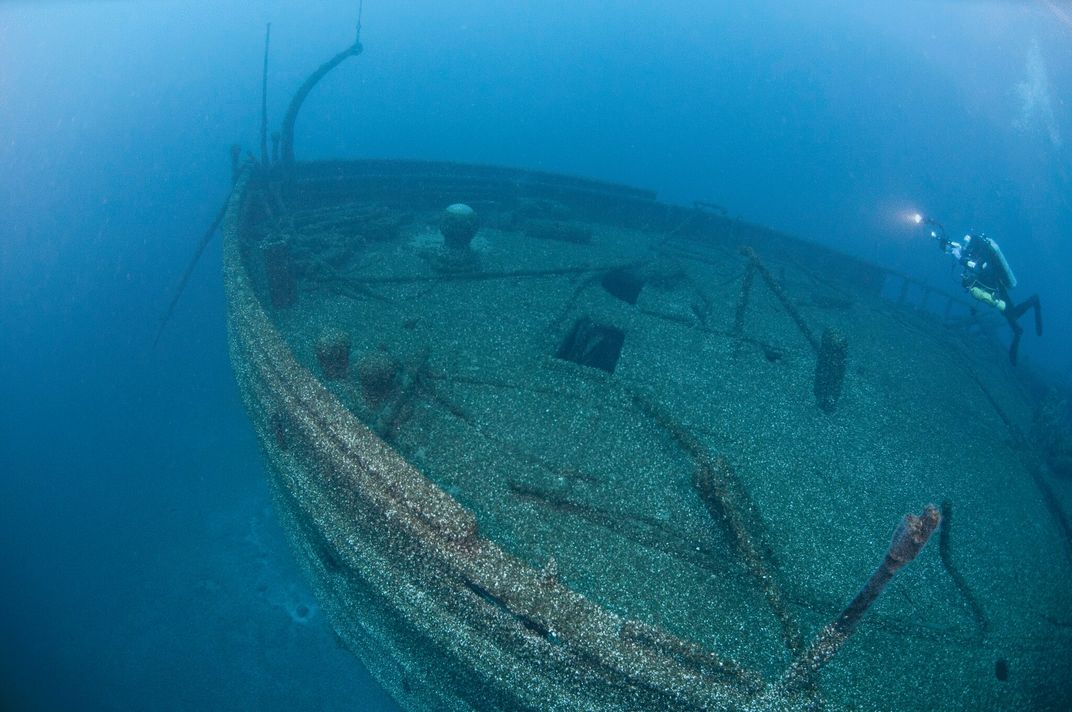 Wreck of the FLORIDA in Thunder Bay National Marine Sanctuary