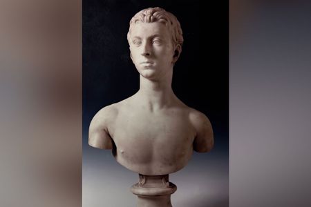 The bust depicts John Gordon, an 18th-century local landowner thought to be the founder of the town of Invergordon.