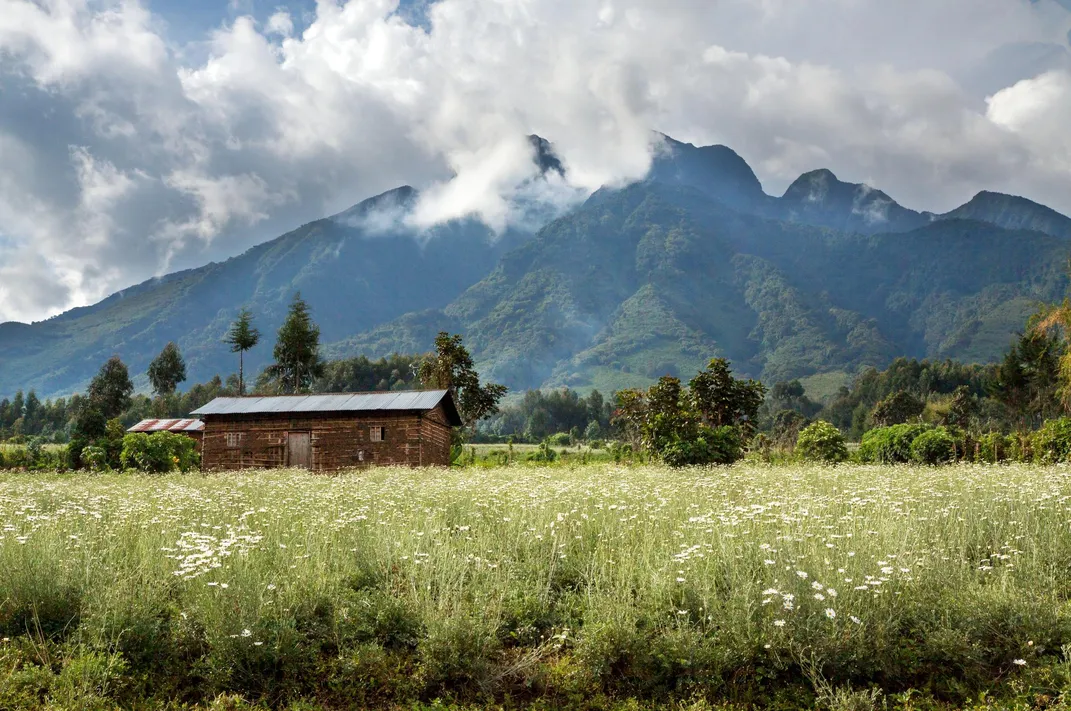 Mount Sabinyo, home to Volcanoes National Park