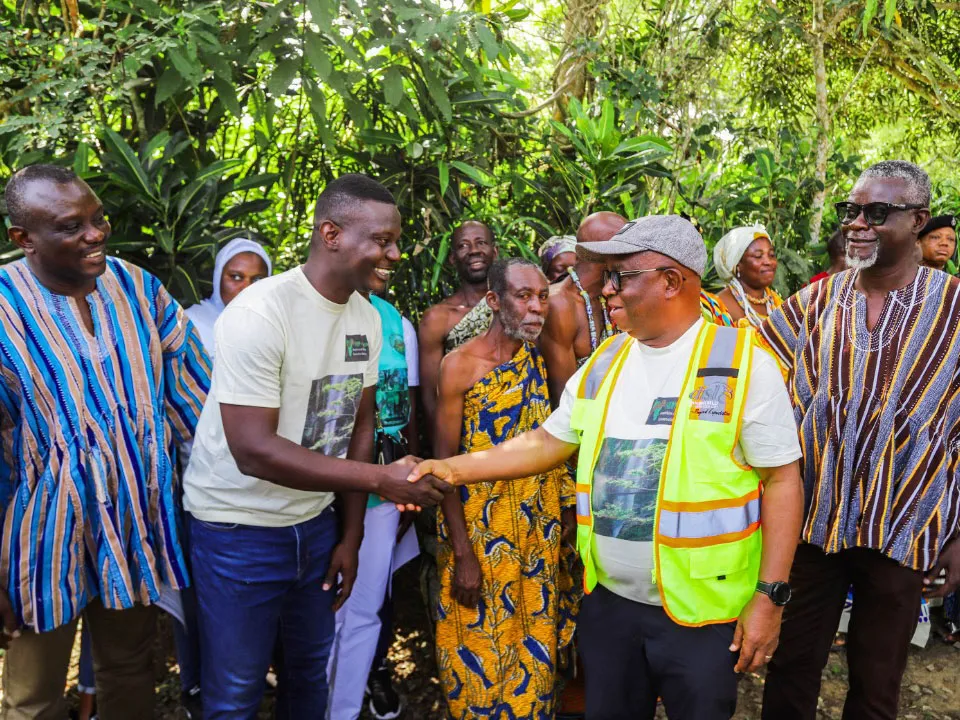 Caleb Ofori-Boateng and Traditional Leaders