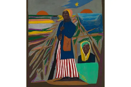 William H. Johnson, Harriet Tubman, ca. 1945, oil on paperboard.