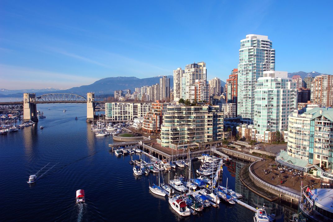 The dynamic cityscape of Vancouver