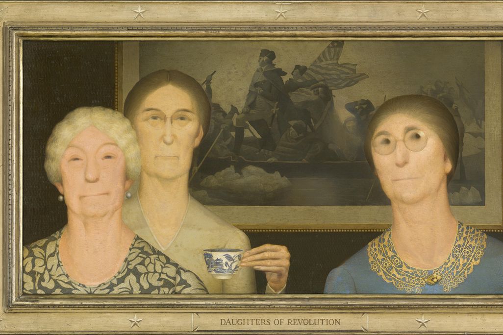 Wood took aim at the Daughters of the American Revolution