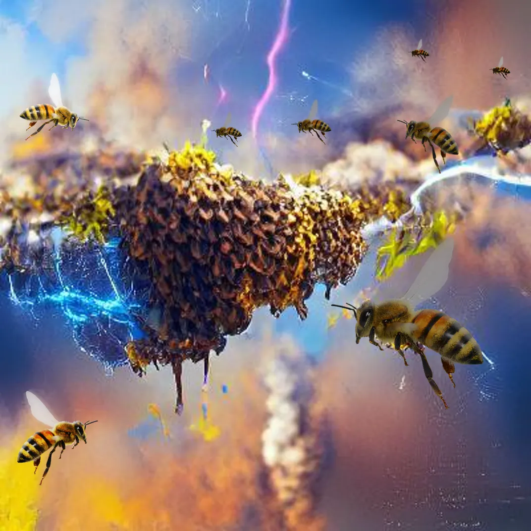 Honeybee Swarms Can Produce as Much Electric Charge as a Storm Cloud, Smart News