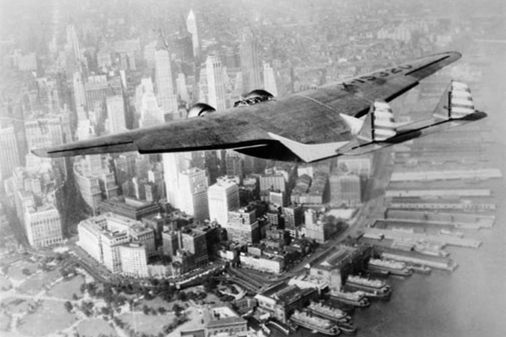 An airplane ahead of its time.