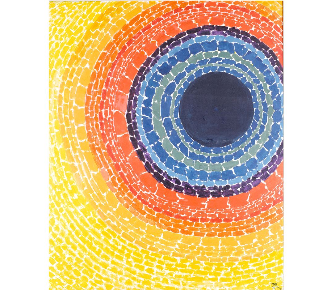 The Eclipse, Alma Thomas, 1970